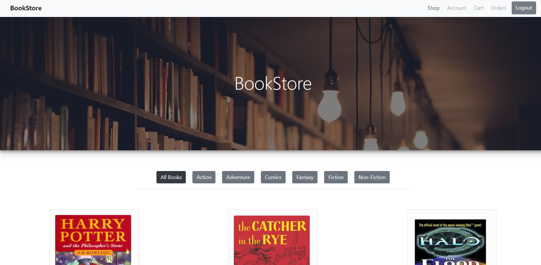 Online Book Store Project